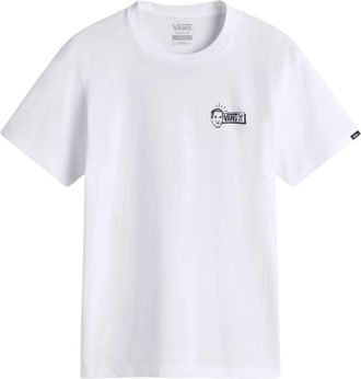 Vans Hombre, Camisetas, Blanco, Talla: S
