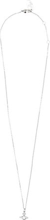 Vivienne Westwood Orb pendant necklace - women - Brass - OS - Silver