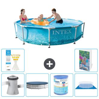 Intex Piscina Con Estructura Redonda - 305x76 Cm - 7-piezas S341
