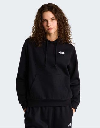 The North Face W Evolution Simple Dome felpa con cappuccio regular in tnf black-Nero