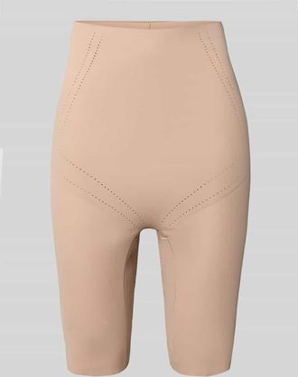 Magic Bodyfashion MAGIC Bodyfashion High Waist Pants mit Lochmuster Modell Dream in Beige, Gr&ouml;&szlig;e XXL