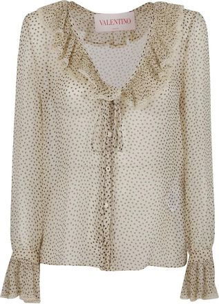 Valentino Garavani Camicia in seta - Toni neutri