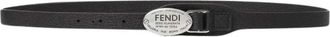 Fendi Selleria Riem - Heren - Riemen - Zwart - 105 CM - Leer - Accessoires