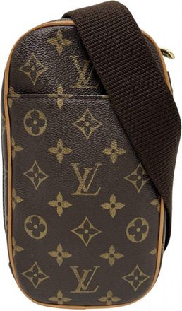 Louis Vuitton Brown Monogram Sling Bag (Pre-Owned)