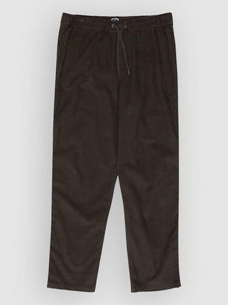 Billabong Larry Pantaloni di Velluto nero