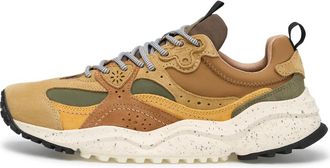 Flower Mountain Wave MAN - Heren - Sneakers - Veelkleurig - 46 EU - Leer - Schoenen