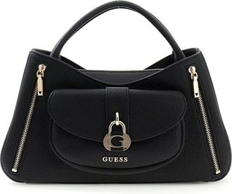Guess Cordelia Logo Luxe Crossbodytas - Dames - Handtassen - Zwart - ONE Size - Tassen