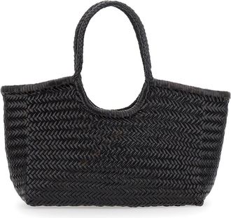 Dragon Diffusion Womens Tote Bag Nantucket Basket Big Brown Calf Leather