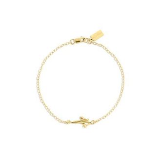 Set & Stones Elsie Birth Flower Bracelet in Gold /January at Nordstrom