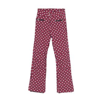 Fusalp Dames, Broeken, Rood, Maat: XS Leer