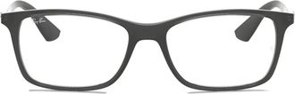 Ray-Ban Occhiali con logo a lettere - Grigio