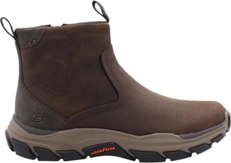 Skechers Stijlvolle Boot Collectie bij Superstore - Heren - Enkellaarsjes - Bruin - 41 EU - Schoenen