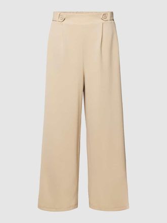 QS by s.Oliver Culotte mit elastischem Bund in Beige, Gr&ouml;&szlig;e 40