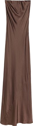 Forte_Forte Bias Cut Floor-Length Column Dress