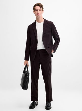 Lindbergh Mens REPREVE stretch suit Relaxed fit