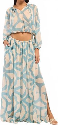 Misa Ilyah Pants In Mosaic Sky