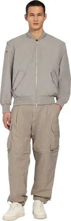 Moose Knuckles Drummond Water Repellent Bomber Jacket in Dusk at Nordstrom, Size Xx-Large