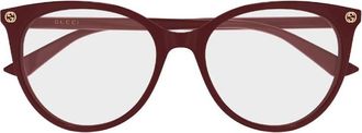 Gucci Demo Phantos Ladies Eyeglasses GG0093O 010 53