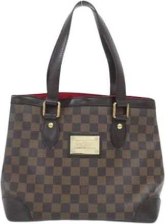 Louis Vuitton Pre-owned Handbags, female, Brown, Size: ONE SIZE Pre-owned Hampstead PM Handbag