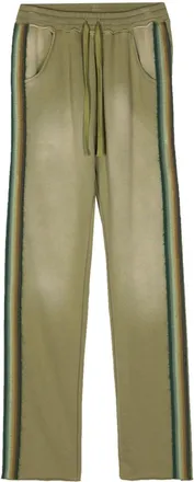 Alchemist Know U Rider cotton track pants - men - Cotton - M - Green