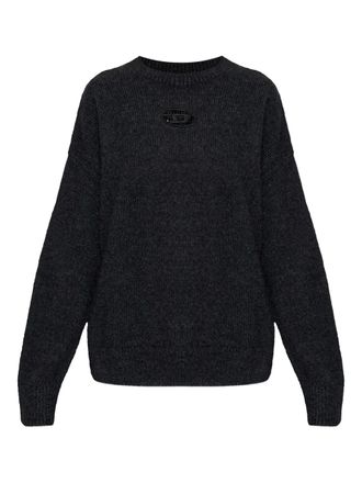 Diesel Dark Charcoal Cut-Out Sweater