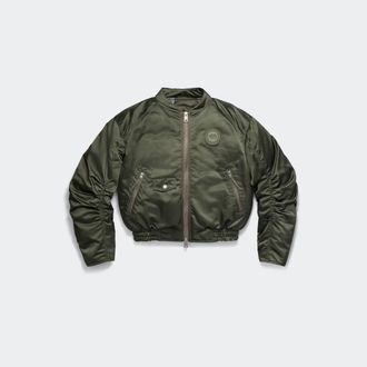 Canada Goose Jade Bomber (Women, Sagebrush, S)