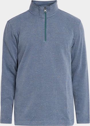 Robert Graham Men & apos;s Draycott Mock-Neck Quarter-Zip Sweater