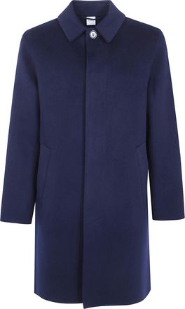 Aspesi Coat Blue Virtuoso