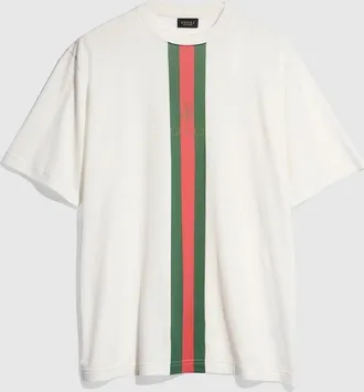 Gucci Cotton Jersey T-shirt With Print, Size XXXL, White