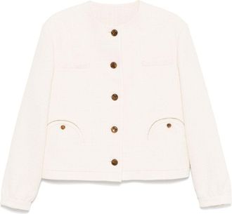 Blaz&eacute; Milano Missy Gliss jacket - Neutrals