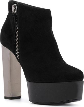 Generic Fashion Suede Round Toe Platform Short Booties for Womens, Comfort Side Zipper Chunky Block Heel Ankle Boots Classic Plus Size Fall Formal Shor for Pa