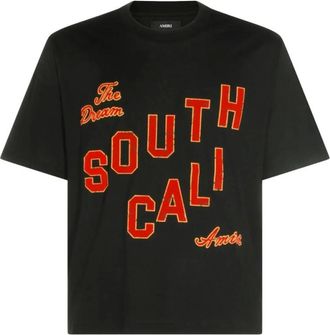 Amiri Hombre, Camisetas, Negro, Talla: M