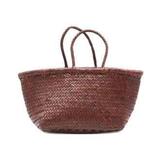 Dragon Diffusion Tote Bags, female, Brown, Size: ONE SIZE Bamboo Triple Jump Small Tote Bag