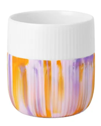 ROYAL COPENHAGEN Fluted Contrast Morning Sky Marble Mug With $4 Credit