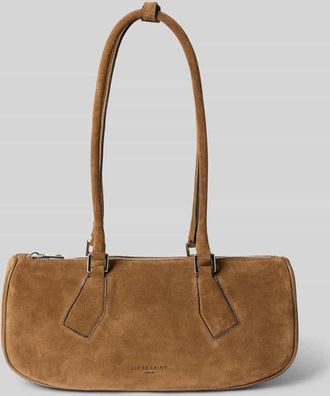 Liebeskind Handtasche mit Label-Detail Modell CECILE in Mittelbraun, Gr&ouml;&szlig;e 1