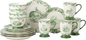 Certified International Le Jardin 16pc Dinnerware Set