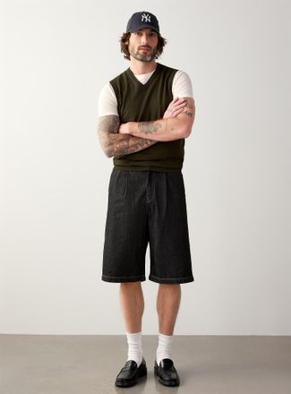 Le 31 Mens Soft knit vest