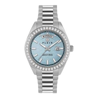 Philipp Plein Date Superlative Horloge - Dames - Horloges - Grijs - ONE Size - Accessoires