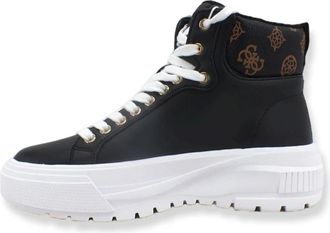 Guess Earla 2 Platform Sneaker - Dames - Sneakers - Zwart - 37 EU - Schoenen