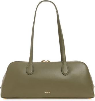 Vince Athene Nappa Leather East/West Shoulder Bag in Pinegrove at Nordstrom