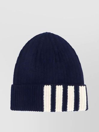 Thom Browne ribbed cashmere beanie