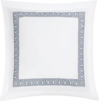 Matouk Ophelia Euro Pillow Sham in Indigo at Nordstrom