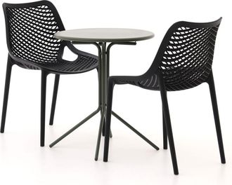 Forza Furniture Forza Ripi/Aziano &oslash; 60cm balkonset 3-delig stapelbaar