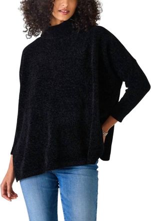Mersea Catalina Eversoft Chenille Sweater In Black
