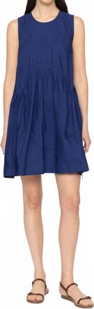 Sea New York Camden Tunic Mini Dress In Blue