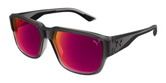 Puma PU0445S 003 Mens Sunglasses Grey Size 59