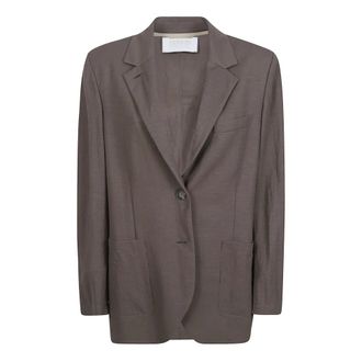 Harris Wharf London Blazer - female - Harris Wharf London - Blazers - Brown - 2XS - Jackets