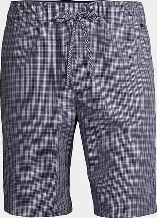 Hanro Men & apos;s Night & Day Woven Drawstring Shorts
