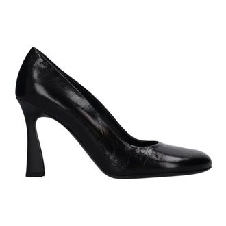 Premiata Zapatos de Sal&oacute;n de Piel con Tac&oacute;n Escultural - Shoes - Mujer - Negro - 40 EU