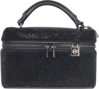 Michael Kors extra-small Jana embellished crossbody bag - Black